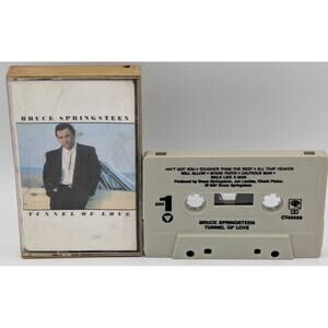 Bruce Springsteen Tunnel of Love (Cassette)‎